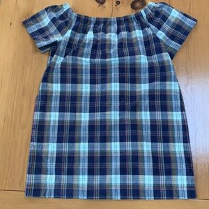 GAP Madras Plaid Dress - Medium